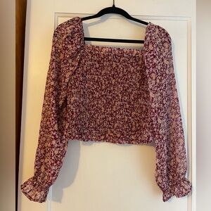 Japna spring floral shirt size large